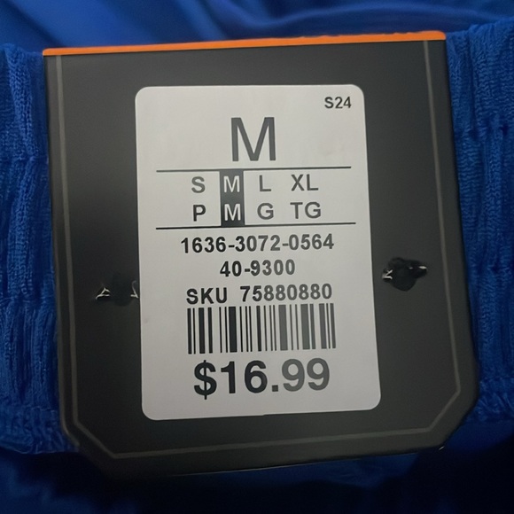 Blue LA gym shorts - Picture 3 of 3